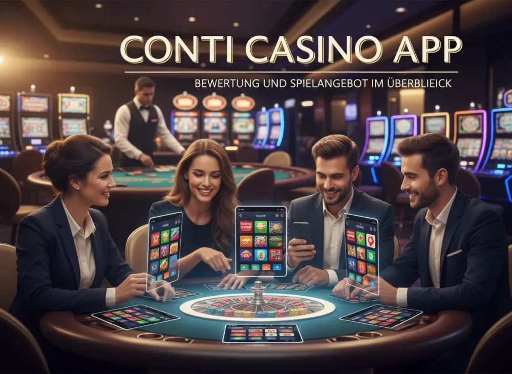 Conti casino app Anmeldung und mobile Spiele