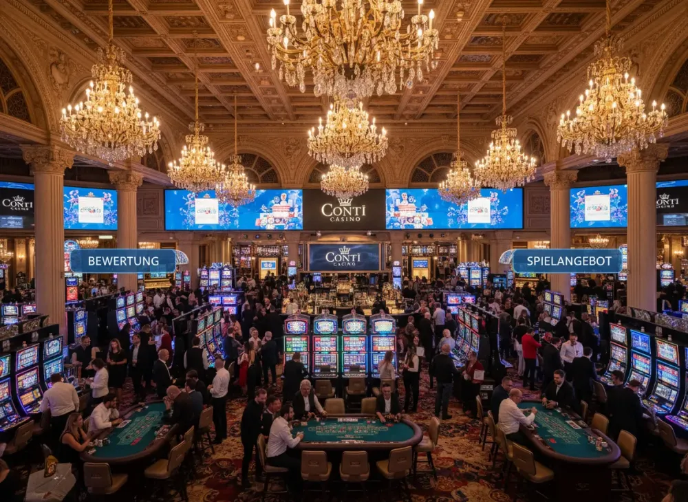 Conti casino app Anmeldung und mobile Spiele