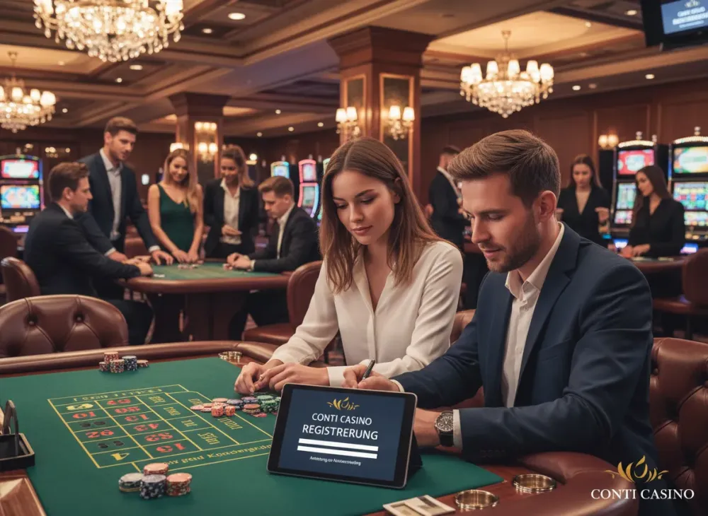 Conti casino registrierung Schritt für Schritt